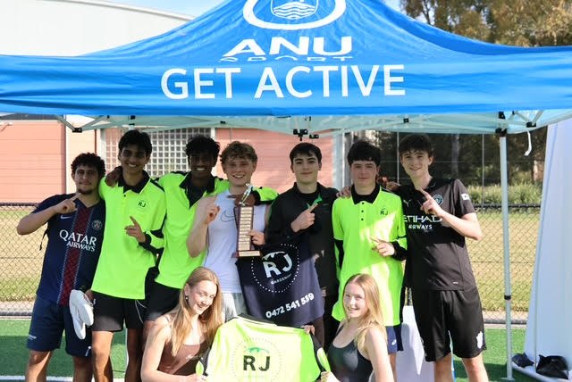 A local Canberra team sponsored by RJ Gardening